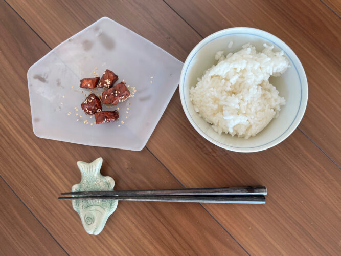 A simple recipe for tsukudani,  an everyday Japanese side dish  to eat with hot rice